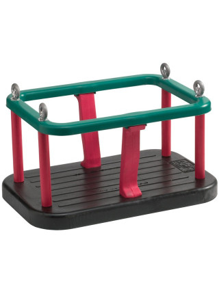 Сидіння для гойдалки прогумоване на ланцюгах Сидіння для гойдалки прогумоване на ланцюгах